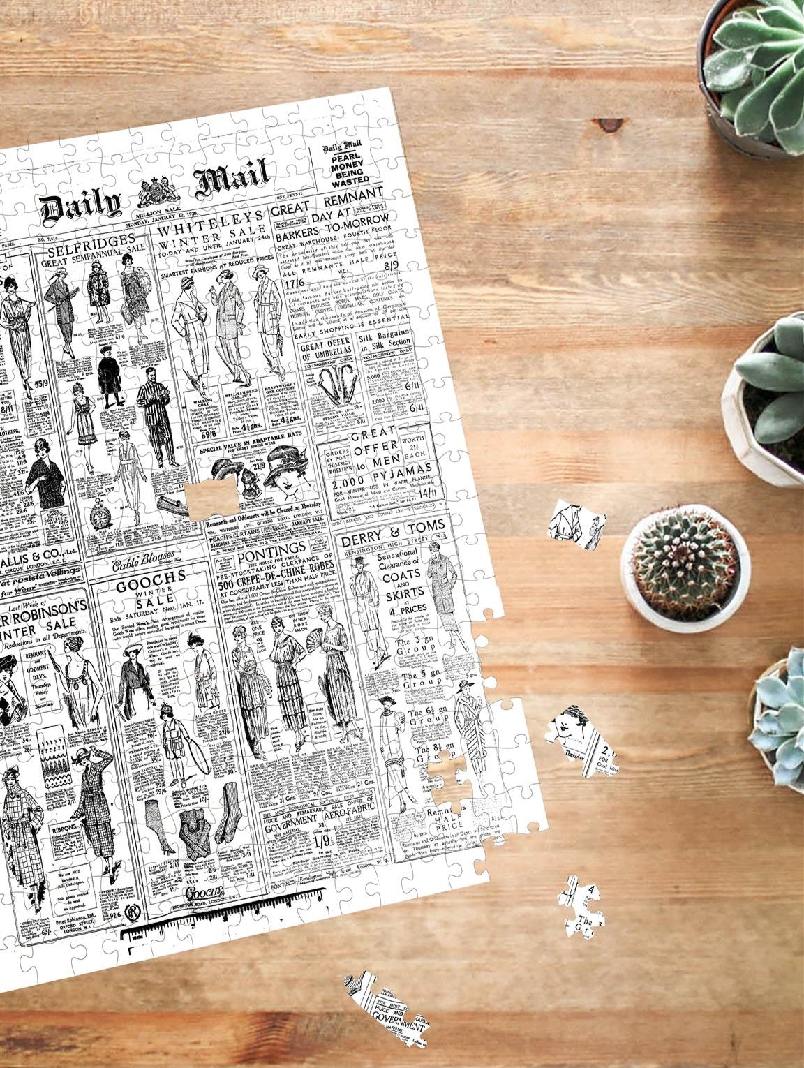 Daily Mail Newspaper Jigsaw Puzzle 1