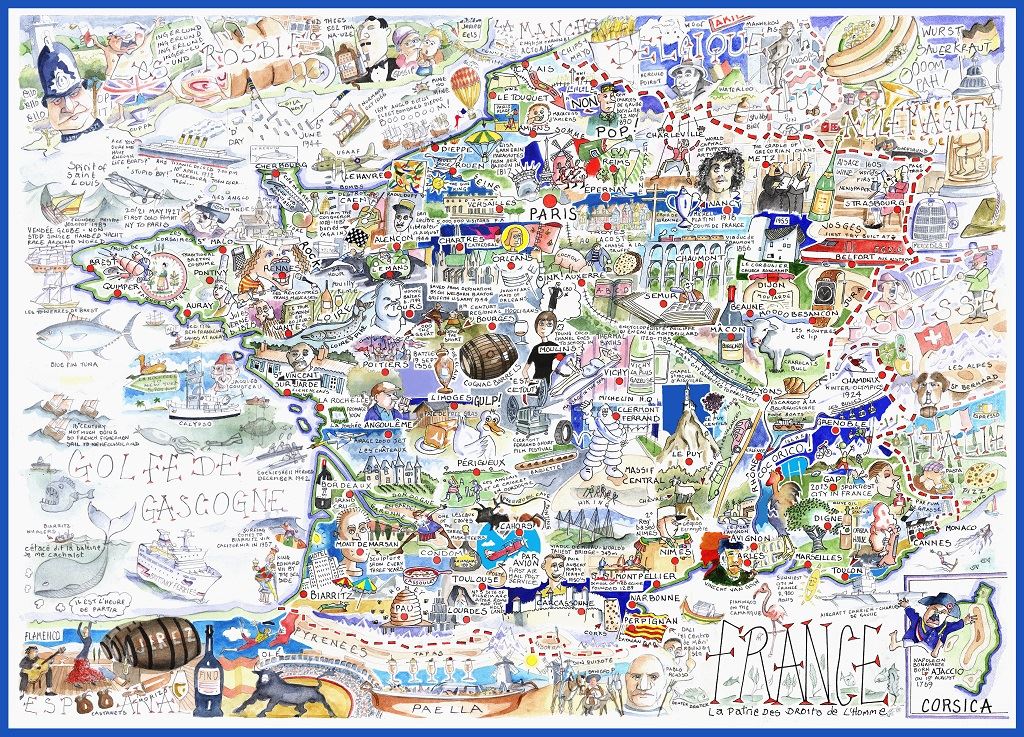 Tim Bulmer France 1000 piece