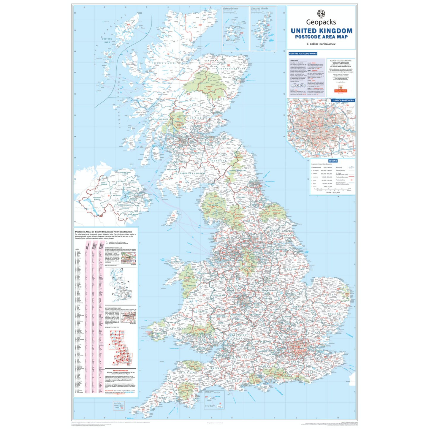 UK Postcode Map
