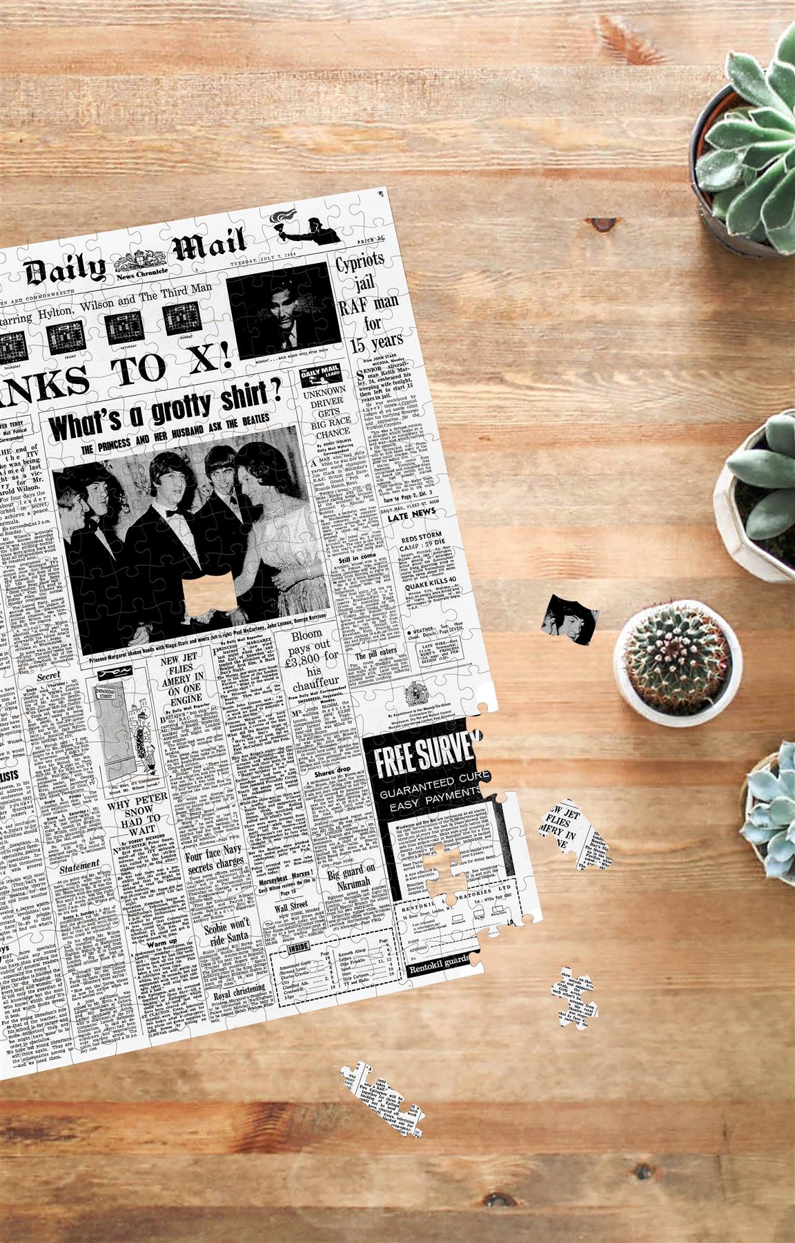 Daily Mail Newspaper Jigsaw Puzzle 2