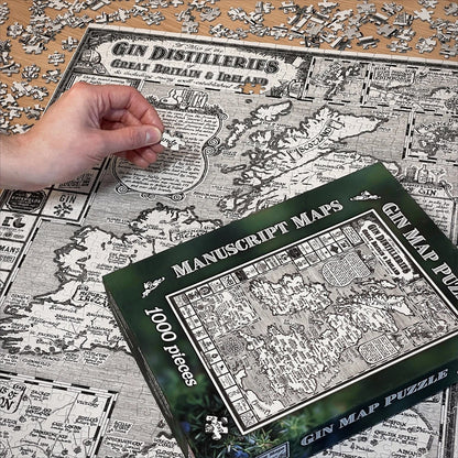 Gin Map Jigsaw 
Puzzle - 1000 pieces