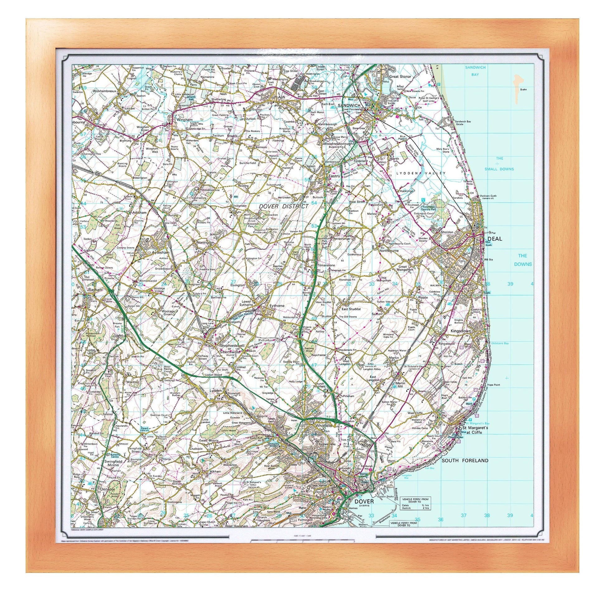 Map Gift - Personalised Ordnance Survey Landranger Map - Centred On Your Home