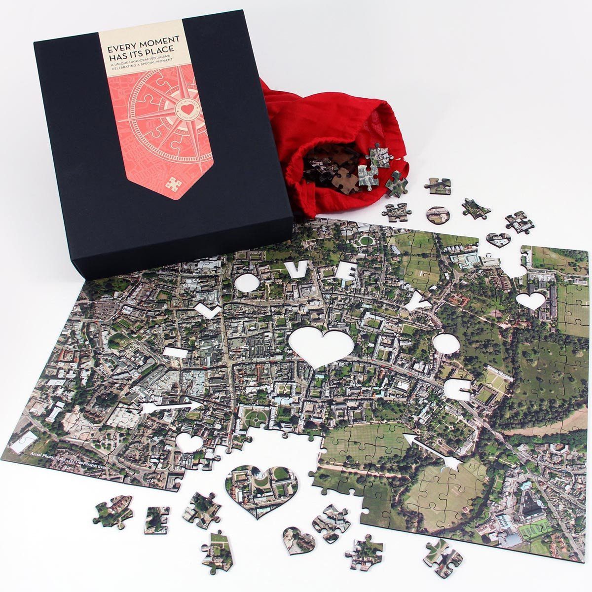 Map Gift - Personalised Special Places Wooden Jigsaw Puzzle