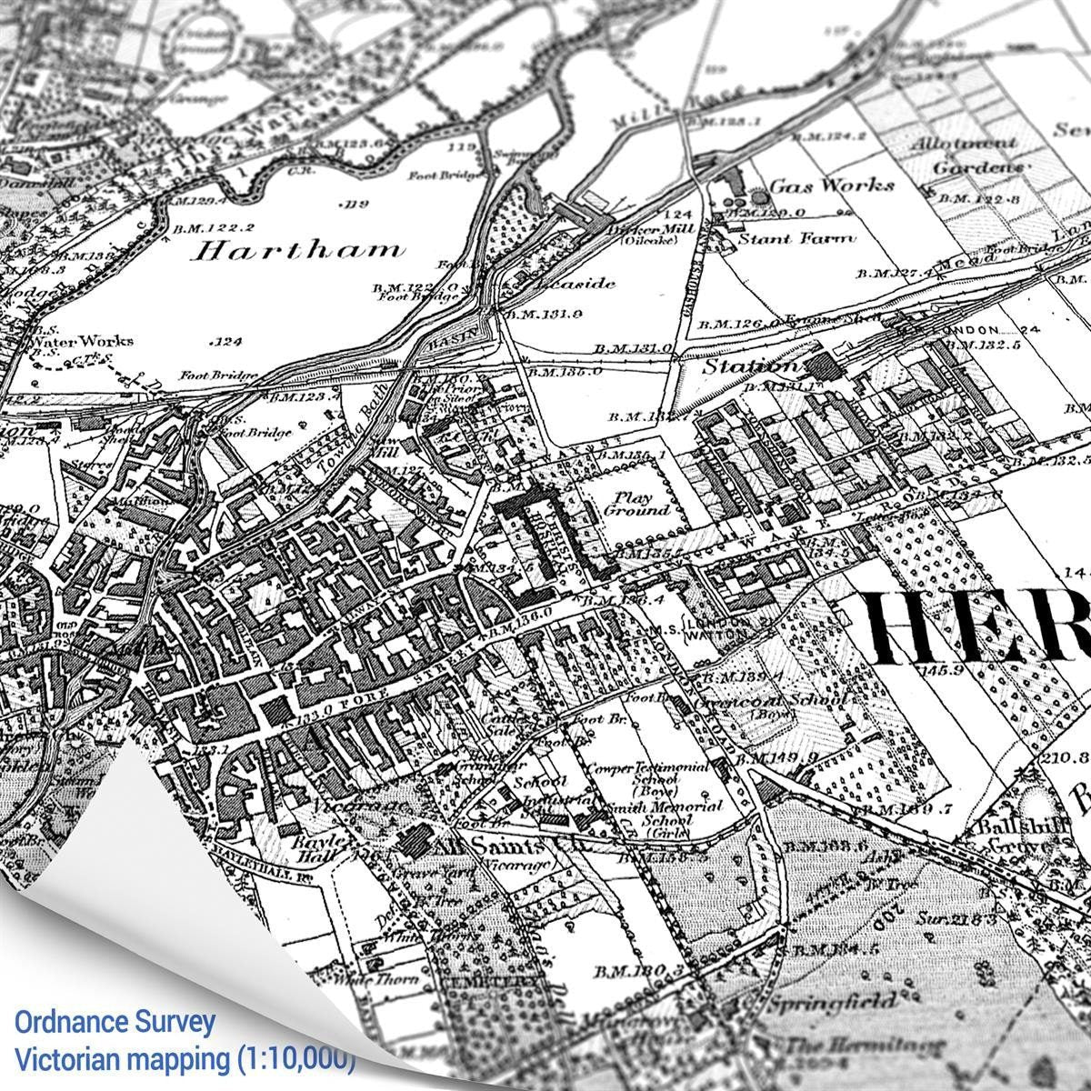 Map Gift - Personalised Wooden Hometown Jigsaw Puzzle