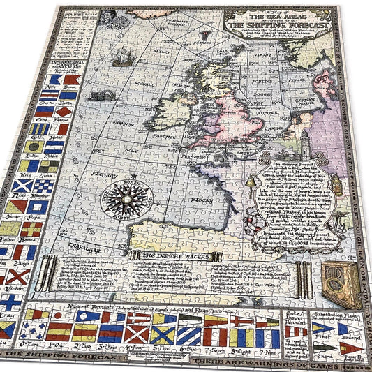 Colour Shipping Forecast Jigsaw Puzzle 1000 pieces