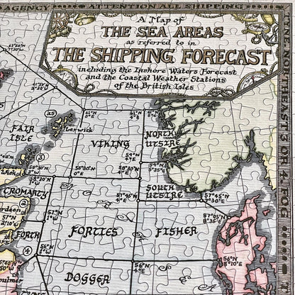 Colour Shipping Forecast Jigsaw Puzzle 1000 pieces
