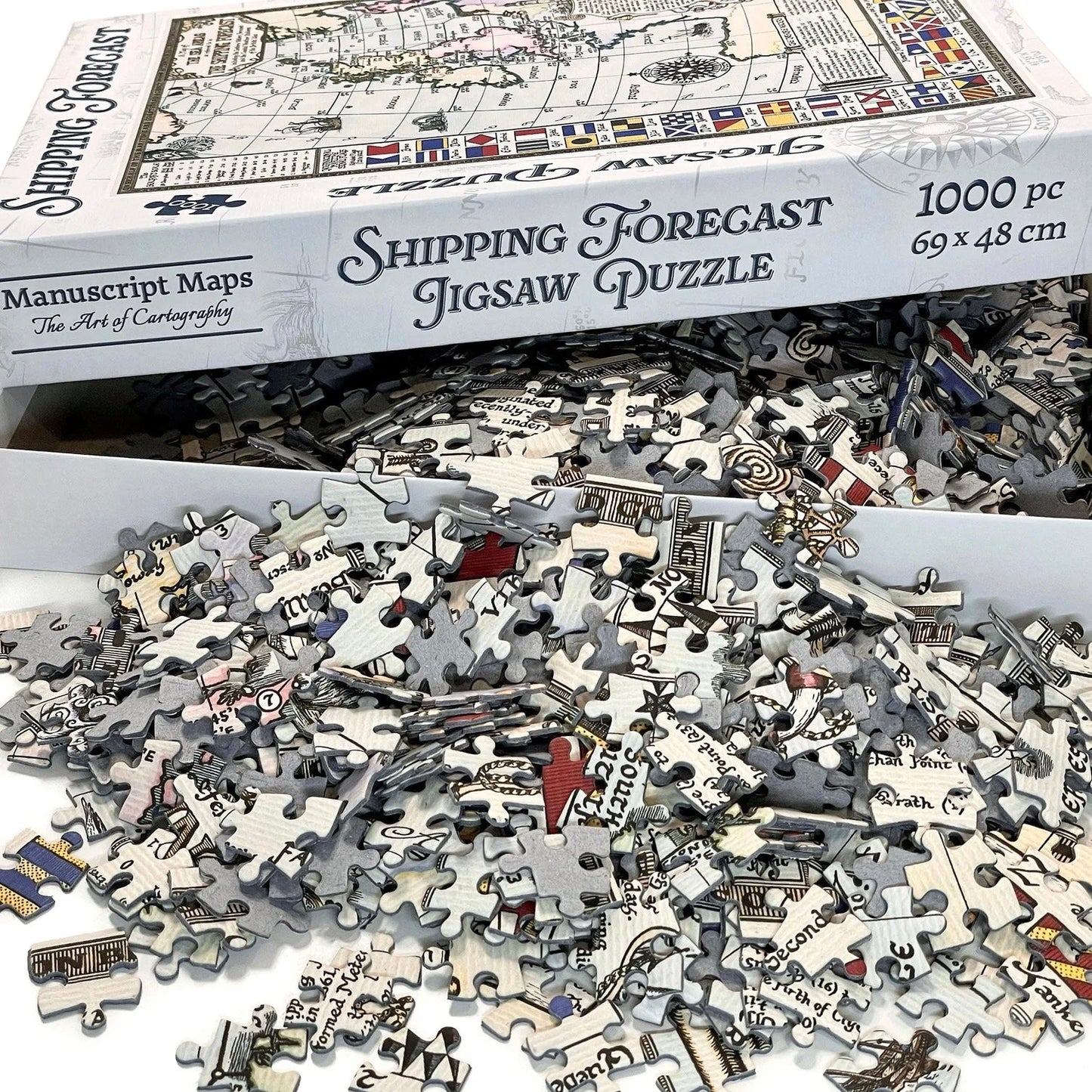 Colour Shipping Forecast Jigsaw Puzzle 1000 pieces
