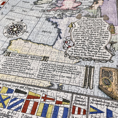 Colour Shipping Forecast Jigsaw Puzzle 1000 pieces