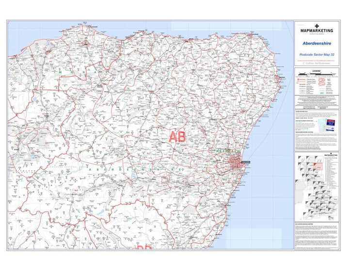 UK Postcode Maps – Geopacks
