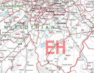 UK Postcode Maps – Geopacks