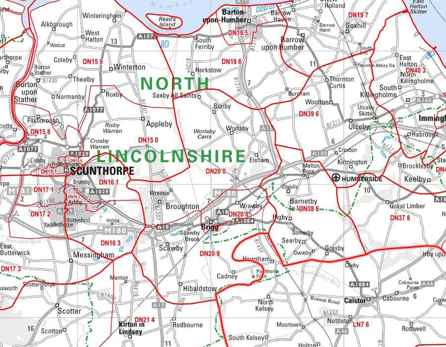 UK Postcode Maps – Geopacks