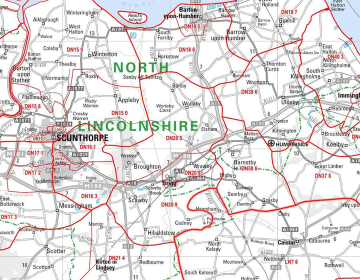 Sheffiled Postcode Coverage UK Postcode Maps – Geopacks