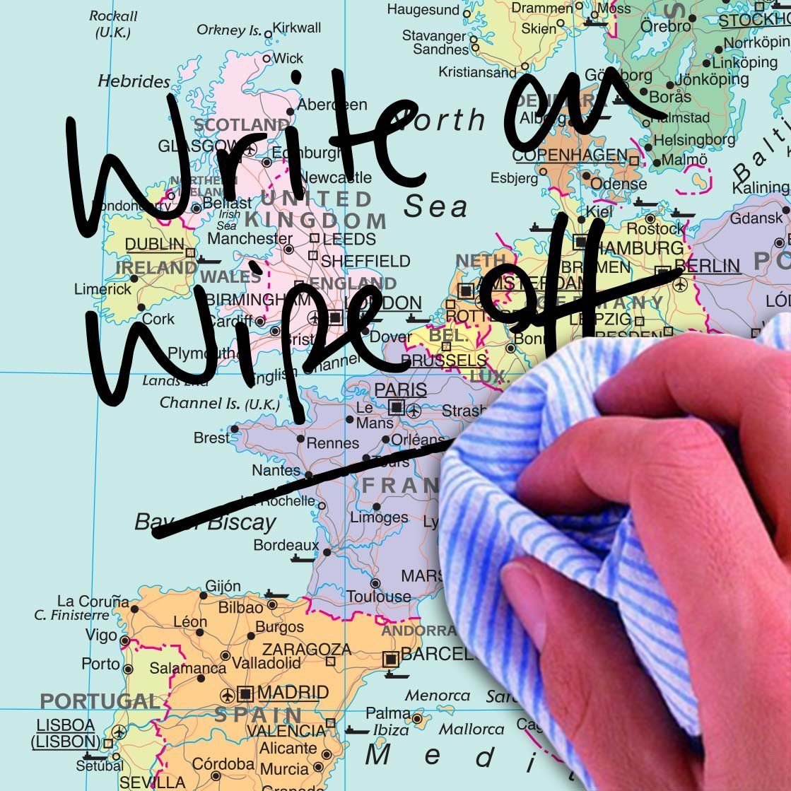 Wall Maps - World Political Wall Map