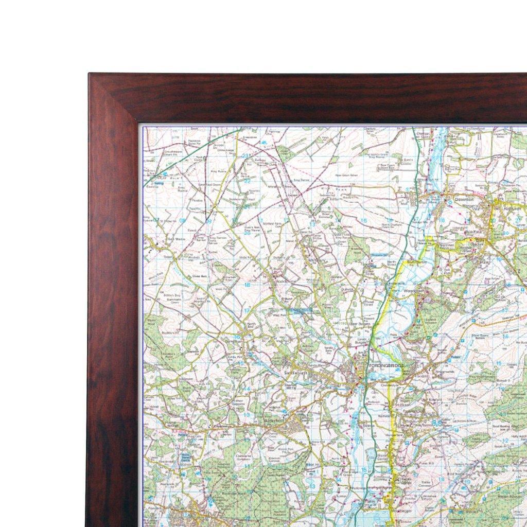 New Forest - UK National Park Wall Map