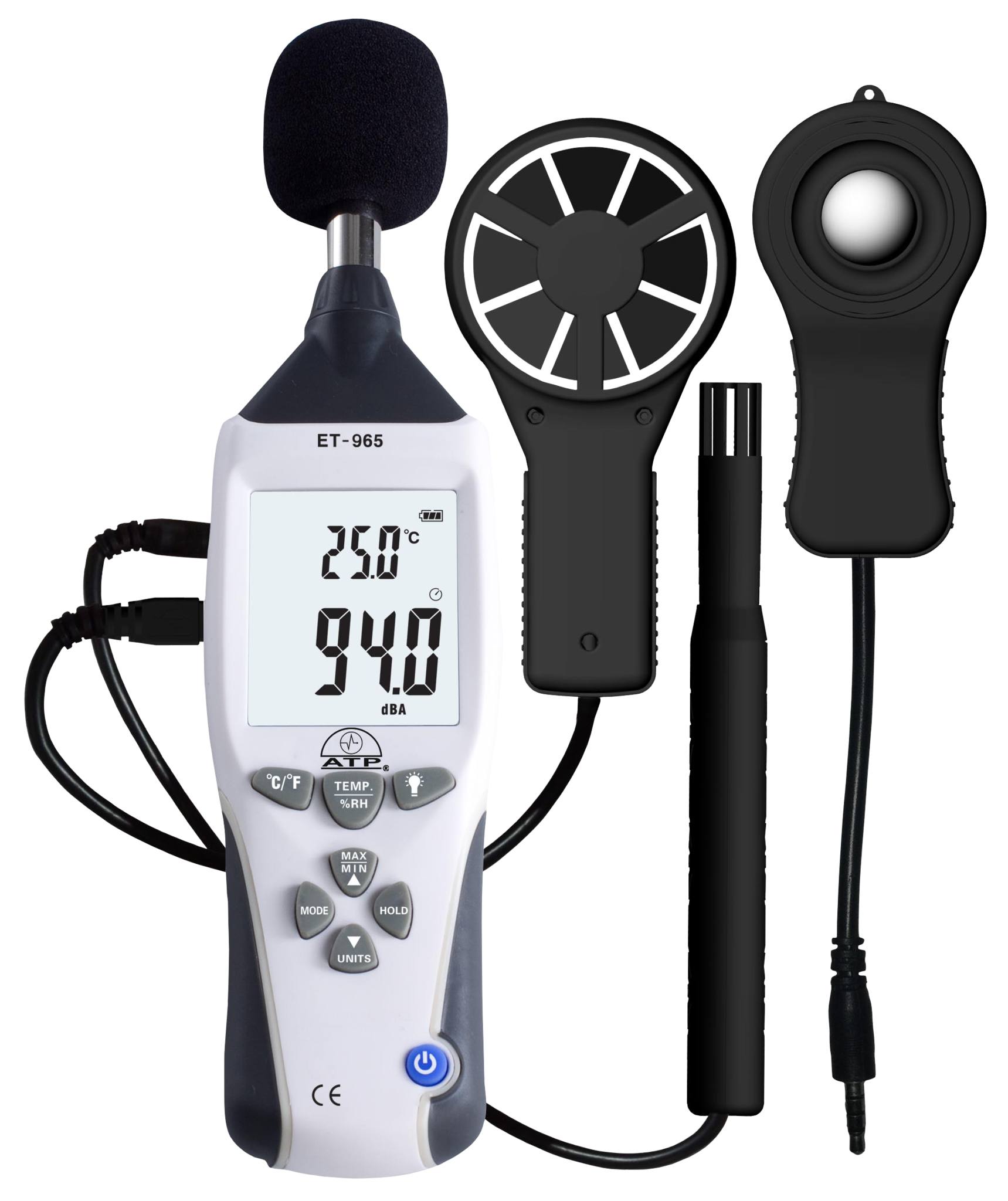5-in-1 MultiFunction Environment Meter | Geography Fieldwork Equipment ...