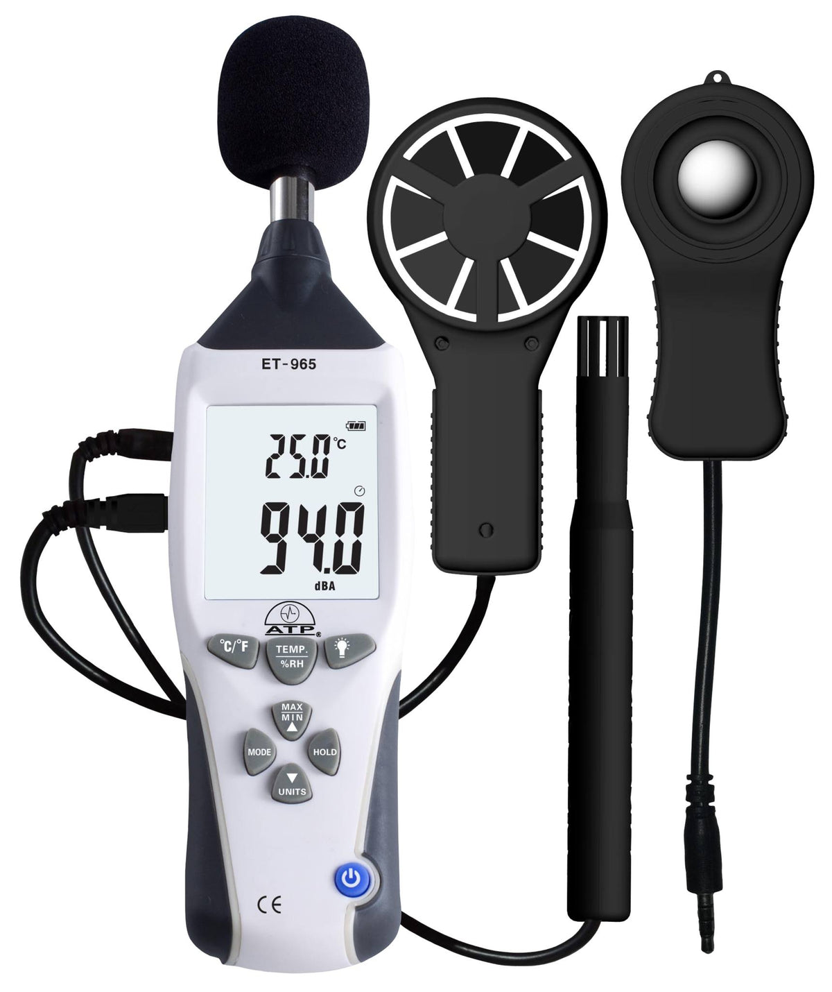 5-in-1 MultiFunction Environment Meter | Geography Fieldwork Equipment ...