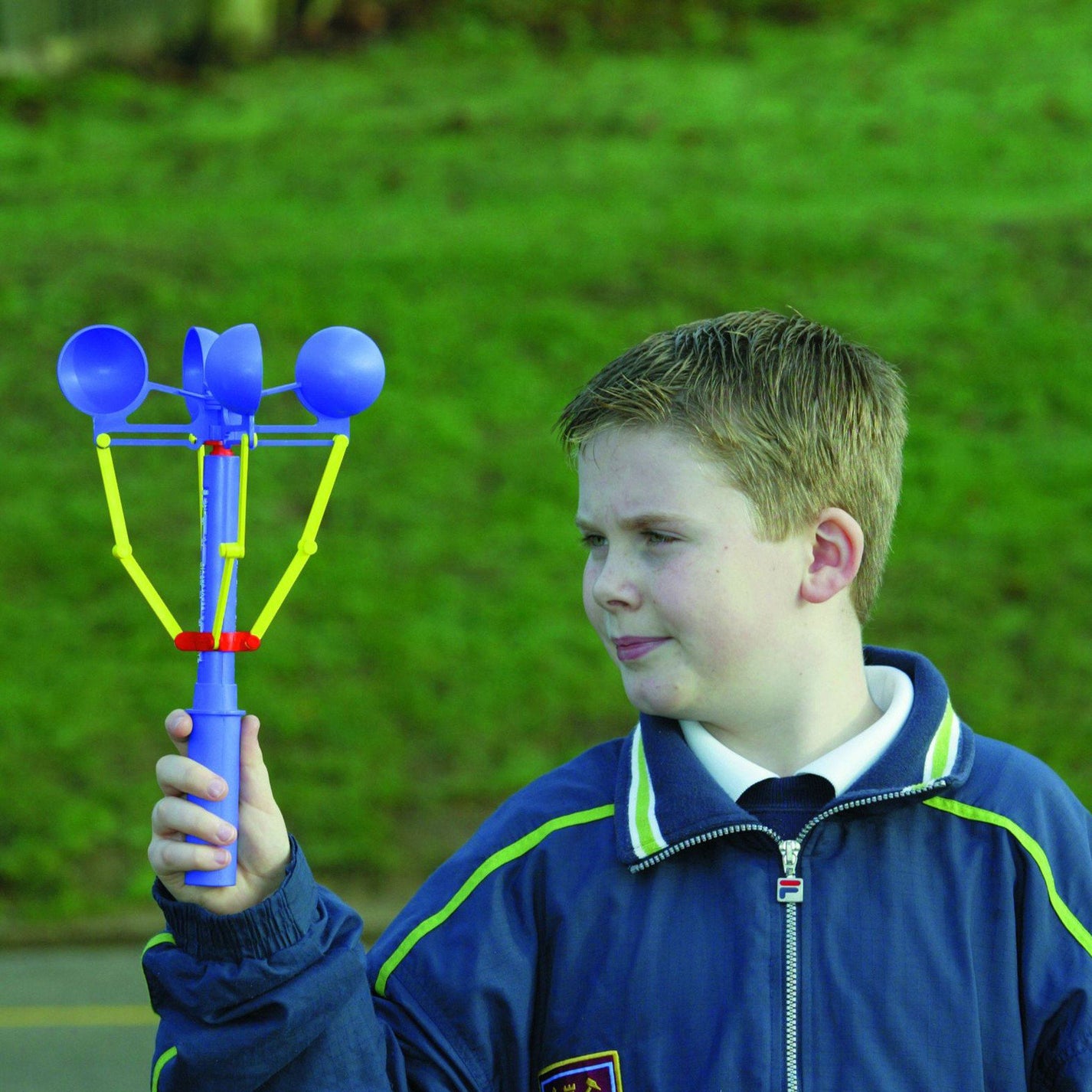 Plastic anemometer handheld or permanently fixed Invicta Geopacks