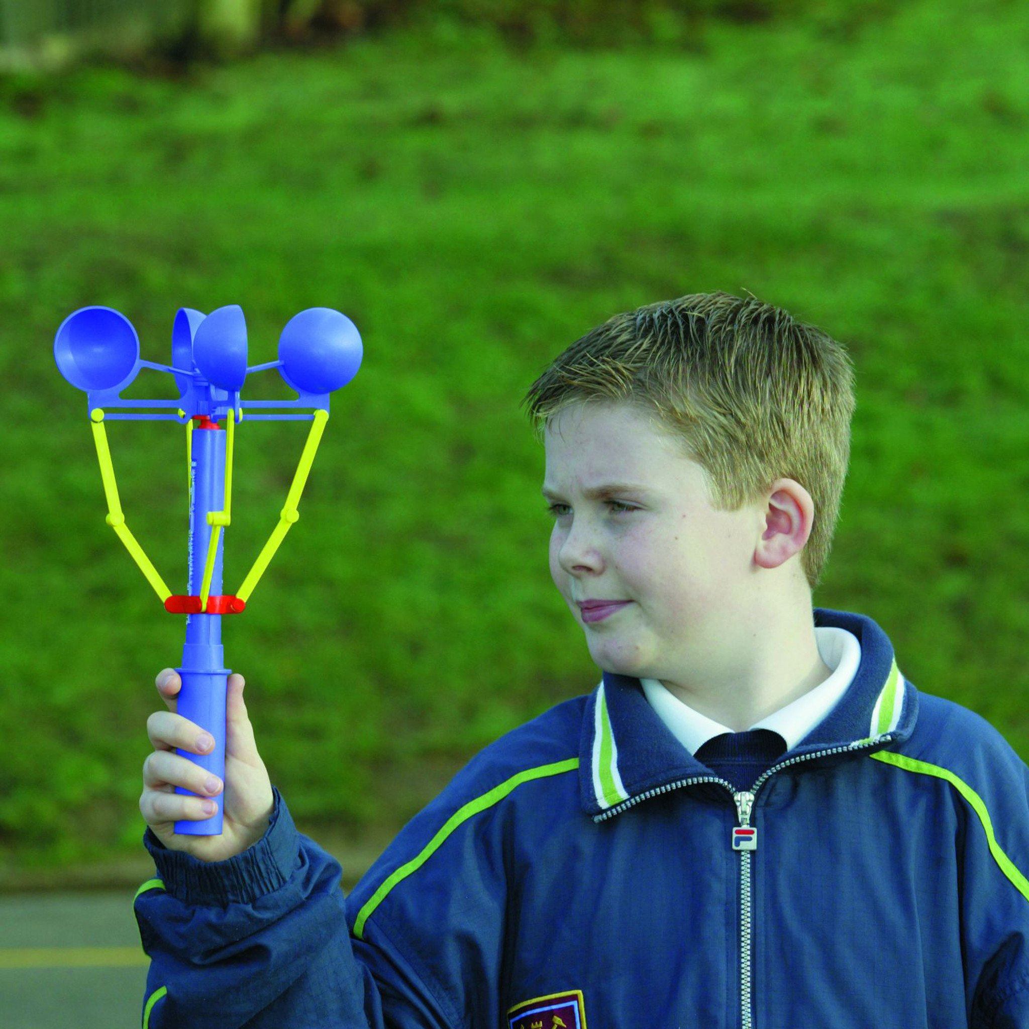 Plastic anemometer handheld or permanently fixed Invicta Geopacks