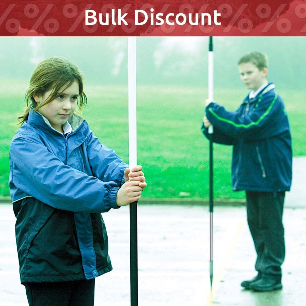 Compact Ranging Poles | for indicating boundary areas on field trips ...