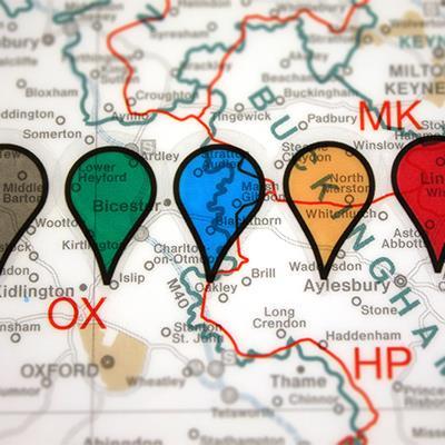 Map Stickers for Wall Maps – Geopacks